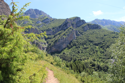 Weg zur Gorge del Reina Foto: Gorge_del_Reina_01