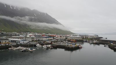 Foto: Blick auf Isafjördur